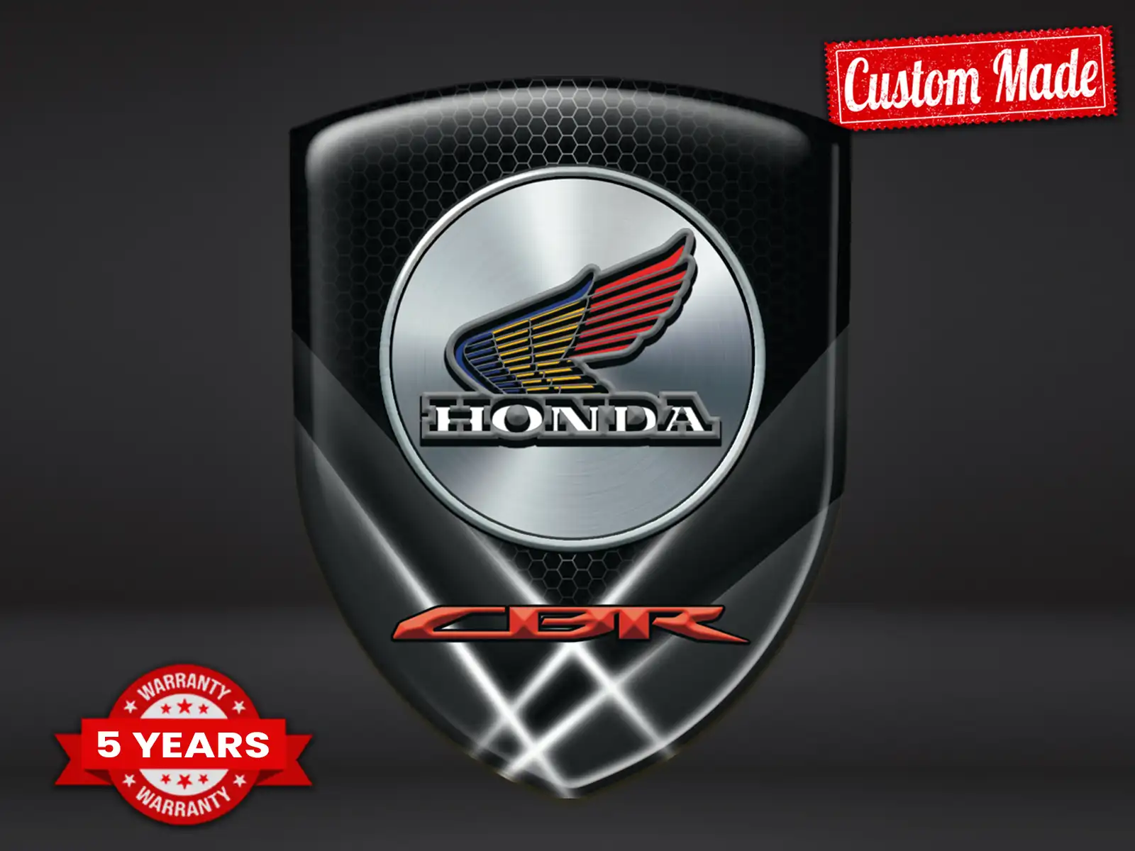 Honda Pegatina En Relieve Edición Elegante Máximo Moderna